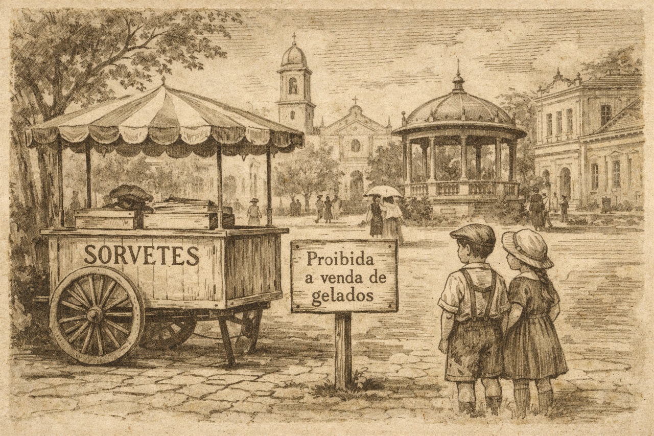A letra fria da lei: quando vender sorvete foi proibido em Piracicaba